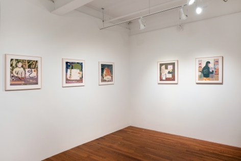 Erika Wastrom Just Us Here November 27, 2020 - February 27, 2021 Gaa Gallery Provincetown -  Installation View