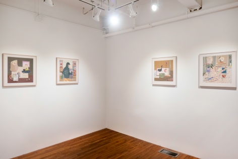 Erika Wastrom Just Us Here November 27, 2020 - February 27, 2021 Gaa Gallery Provincetown -  Installation View